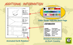 World Flags Coloring Book