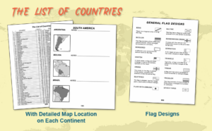 World Flags Coloring Book