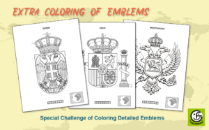 World Flags Coloring Book